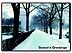 Snowy Sidewalk Near MIT